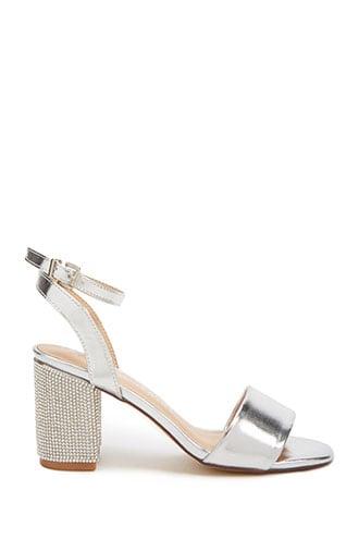 Forever21 Amanda Harris Rhinestone Heel Sandals