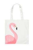 Forever21 Flamingo Graphic Tote Bag