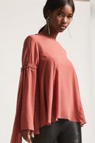Forever21 Flowy Bell-sleeve Top