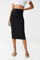 Forever21 High-waist Midi Skirt