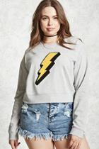 Forever21 Plus Size Lightning Sweatshirt