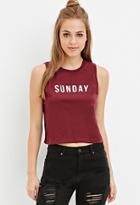 Forever21 Sunday Muscle Tee