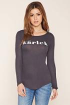 Forever21 K&auml;rlek Graphic Top