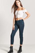 Forever21 Plaid Ankle Pants