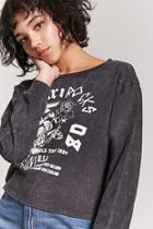 Forever21 Marci Rocks Split Graphic Tee