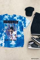 Forever21 Crystal Dye Hendrix Band Tee