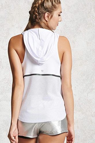 Forever21 Active Mesh-back Hoodie