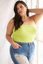 Forever21 Plus Size Cotton-blend Tube Top