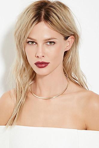 Forever21 Cocoon-chain Collar Necklace