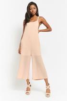 Forever21 Waffle Knit Culotte Jumpsuit