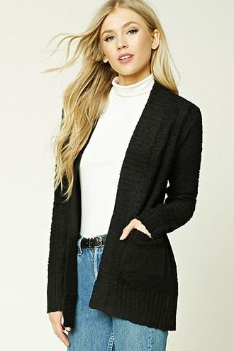 Forever21 Open-front Sweater Cardigan