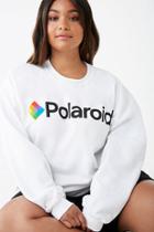 Forever21 Plus Size Polaroid Graphic Sweatshirt
