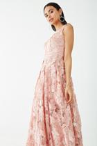 Forever21 Sequin Ribbon Overlay Gown