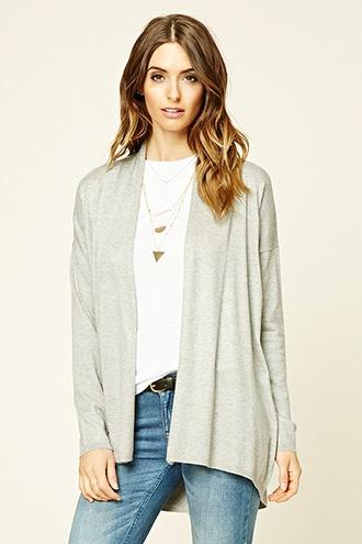 Forever21 Women's  Open-front Cardigan