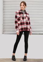 Forever21 Plaid Shirt Jacket