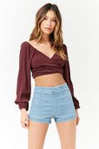 Forever21 Denim High-rise Shorts