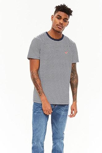 Forever21 Stripe Watermelon Graphic Tee