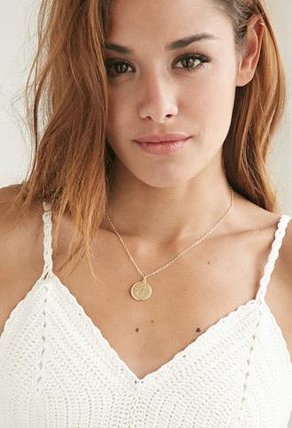 Forever21 Moon And Lola Small Dalton L Necklace