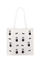 Forever21 Beret Cat Print Tote Bag
