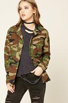 Forever21 Camouflage Army Jacket