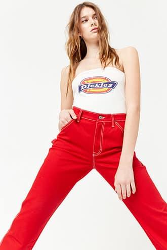 Forever21 Dickies Tube Top