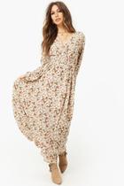 Forever21 Ditsy Floral Print Maxi Dress