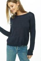 Forever21 Ribbed Cross-back Sweater