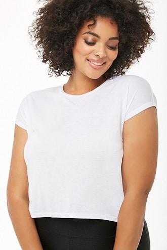 Forever21 Plus Size Active Slub Knit Tee