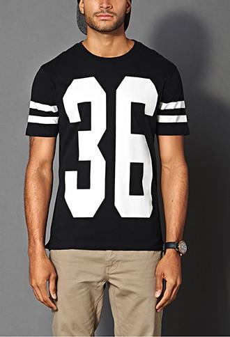 Forever21 Women's  Athletic 36 Tee