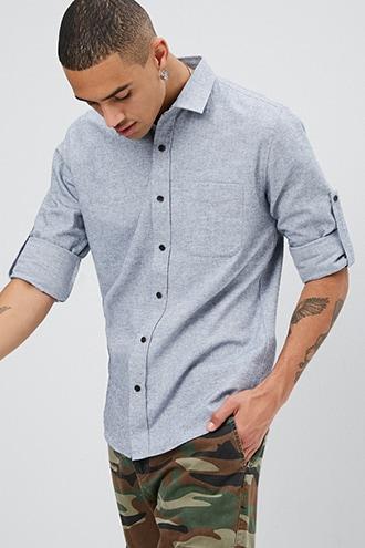Forever21 Brushed Twill Shirt