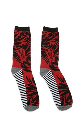 Forever21 Men Mixed Print Crew Socks