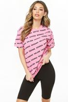 Forever21 Woman Print Tee