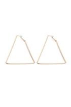 Forever21 Triangle Hoop Earrings