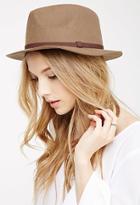 Forever21 Faux Suede Band Wool Fedora