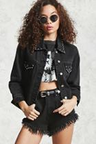 Forever21 Studded Denim Jacket