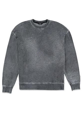 21 Men Faded Fleece Sweatshirt