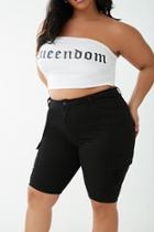 Forever21 Plus Size Cargo Shorts