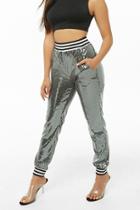 Forever21 Striped-trim Sequin Joggers