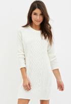 Forever21 Cable Knit Sweater Dress