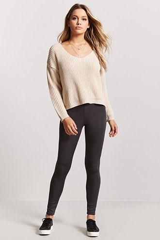 Forever21 Scuba Knit Leggings