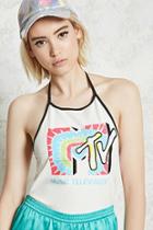 Forever21 Mtv Graphic Halter Top
