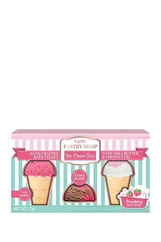 Forever21 La Petite Ice Cream Trio Bath Bomb Set