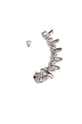 Forever21 Cluster Ear Cuff & Teardrop Stud