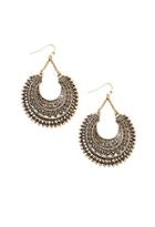 Forever21 Etched Drop Earrings