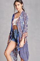 Forever21 Z&l Europe Paisley Cardigan