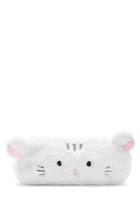 Forever21 Plush Zip-top Cat Pencil Bag