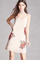 Forever21 Embroidered Cami Shift Dress