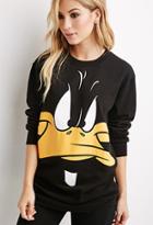 Forever21 Daffy Duck Graphic Sweatshirt
