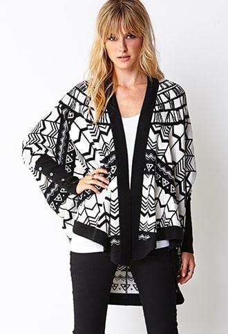 Forever21 Explorer Open-front Cardigan