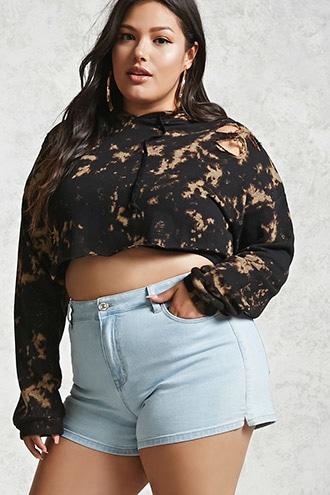 Forever21 Plus Size Denim Shorts